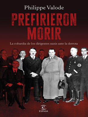 cover image of Prefirieron morir